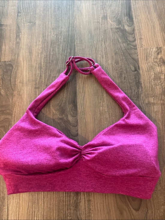 Bombshell Sportswear Other - Bombshell Sportswear Halter Bralette in Fuchsia Pink